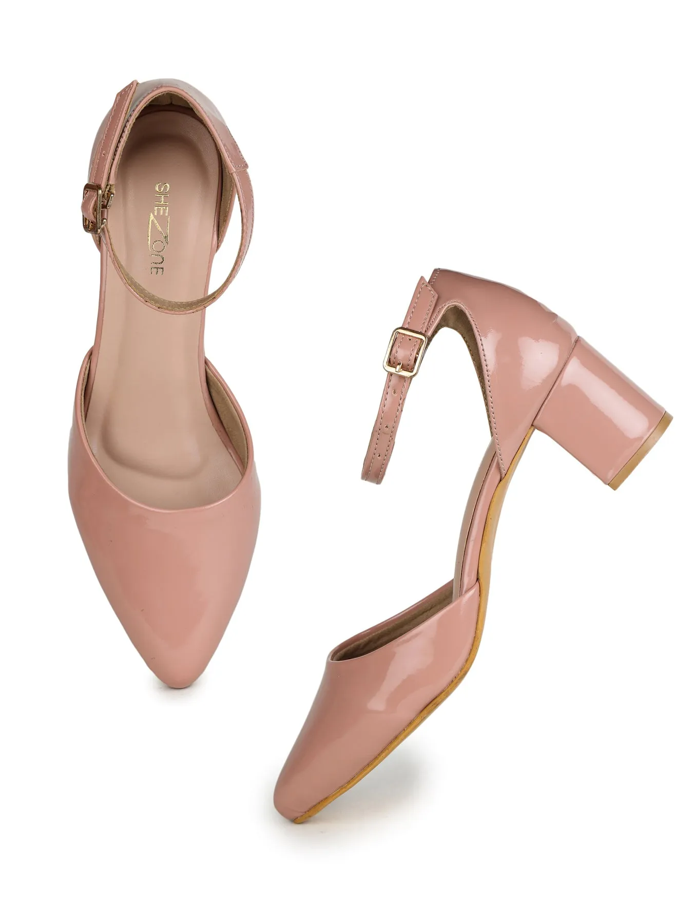 Shezone Nude Women Heels