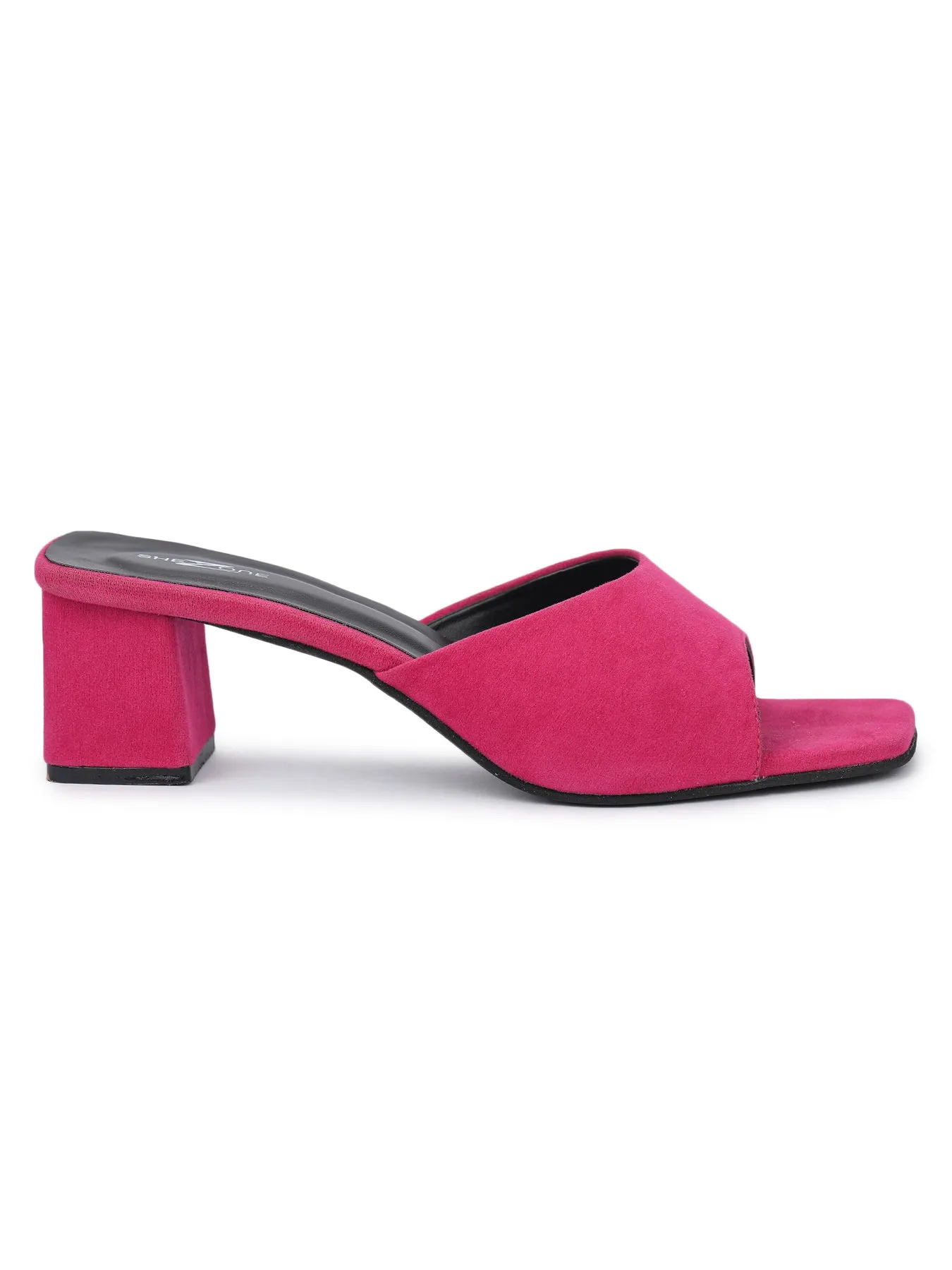 Shezone Pink Women Heels