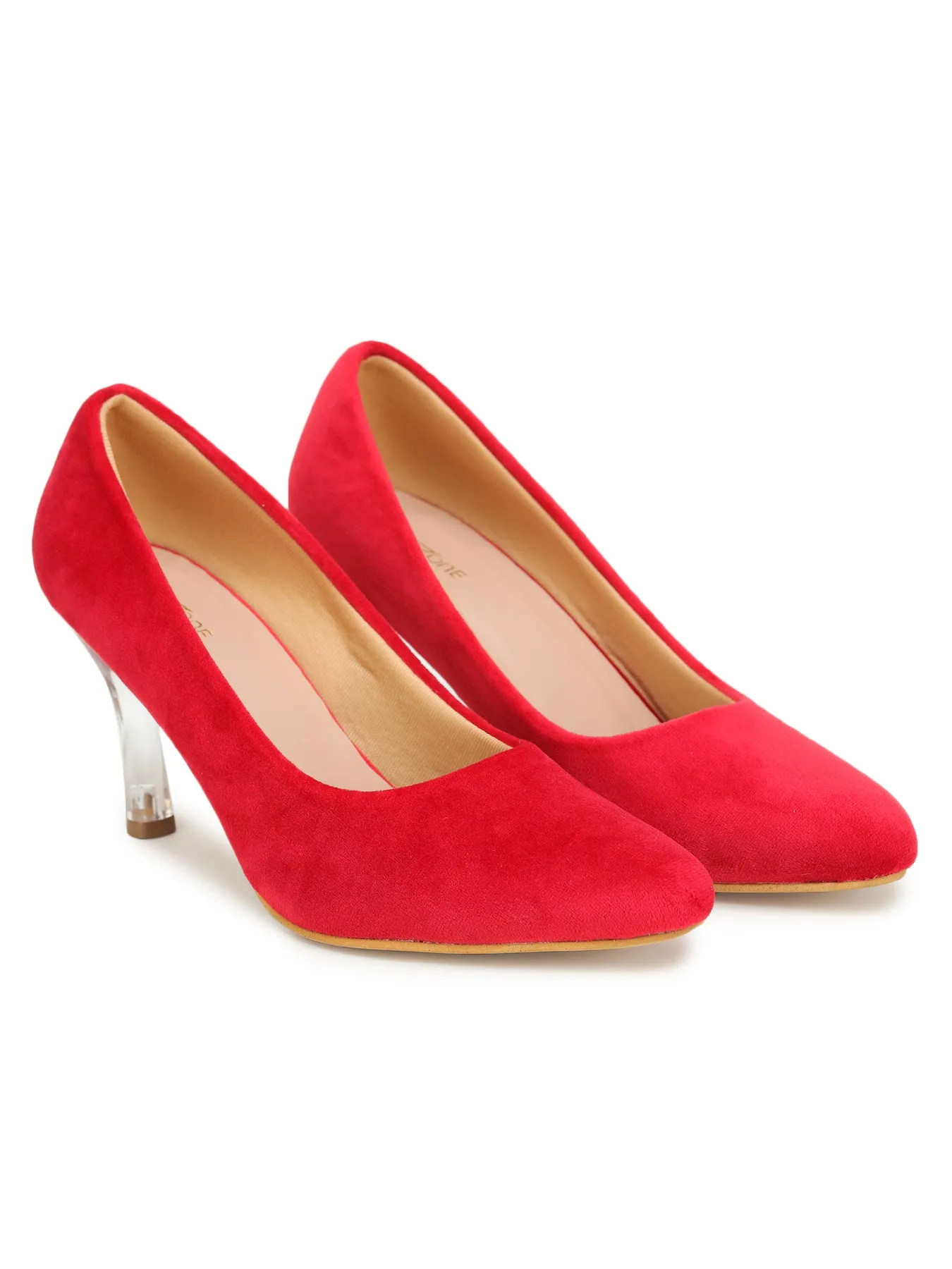 Shezone Red Women Heels