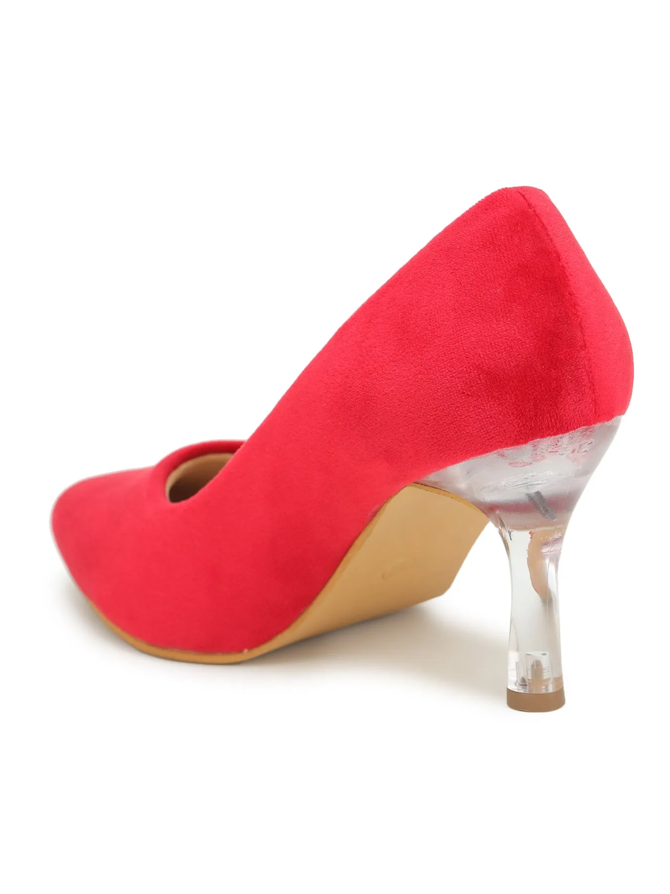 Shezone Red Women Heels