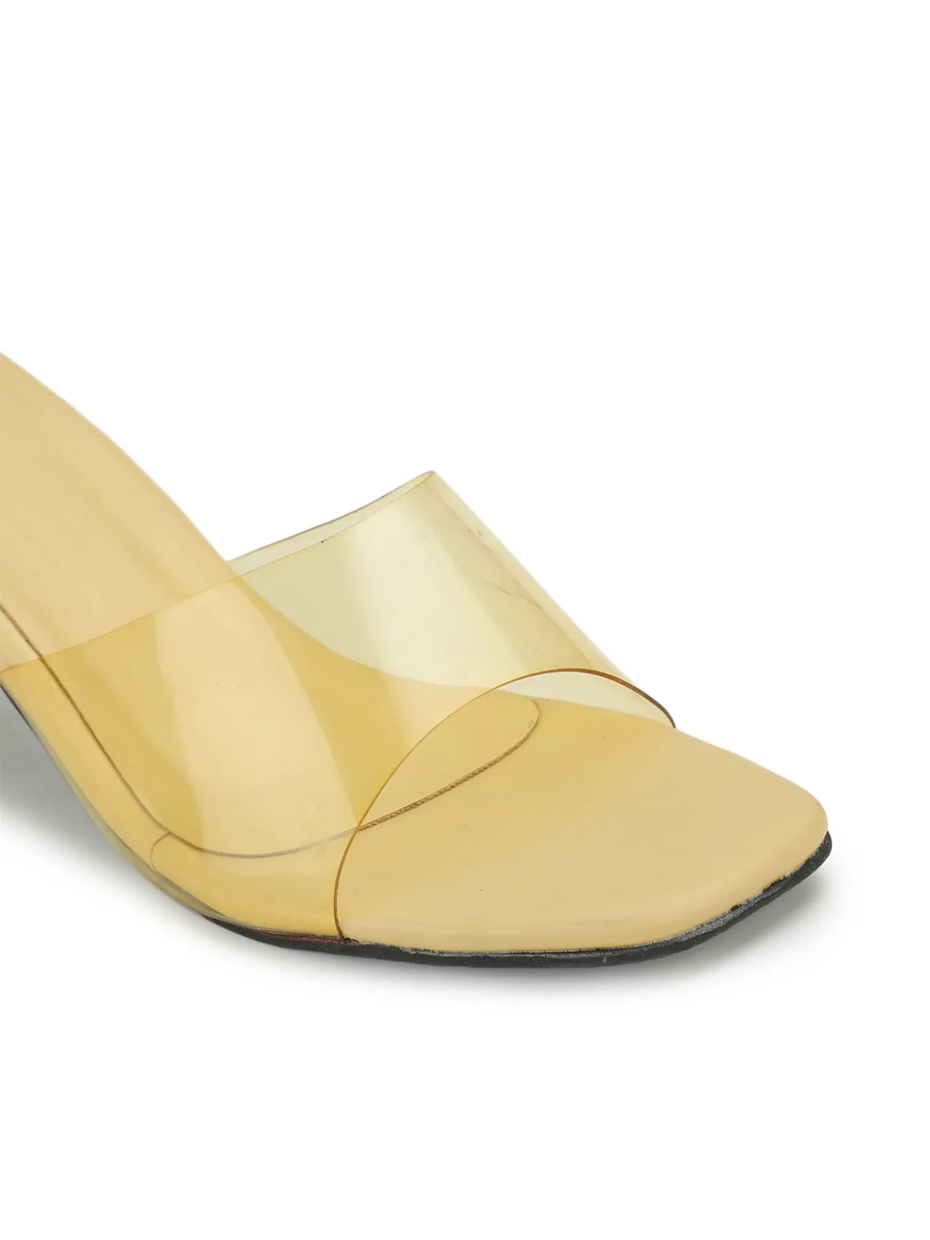 Shezone Yellow Women Heels