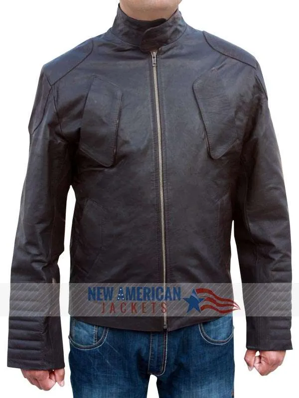 Snow Lockout Jacket | Lockout Distressed Leather Jacket