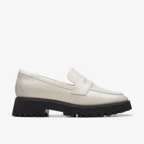 Stayso Edge Loafer Ivory Leather