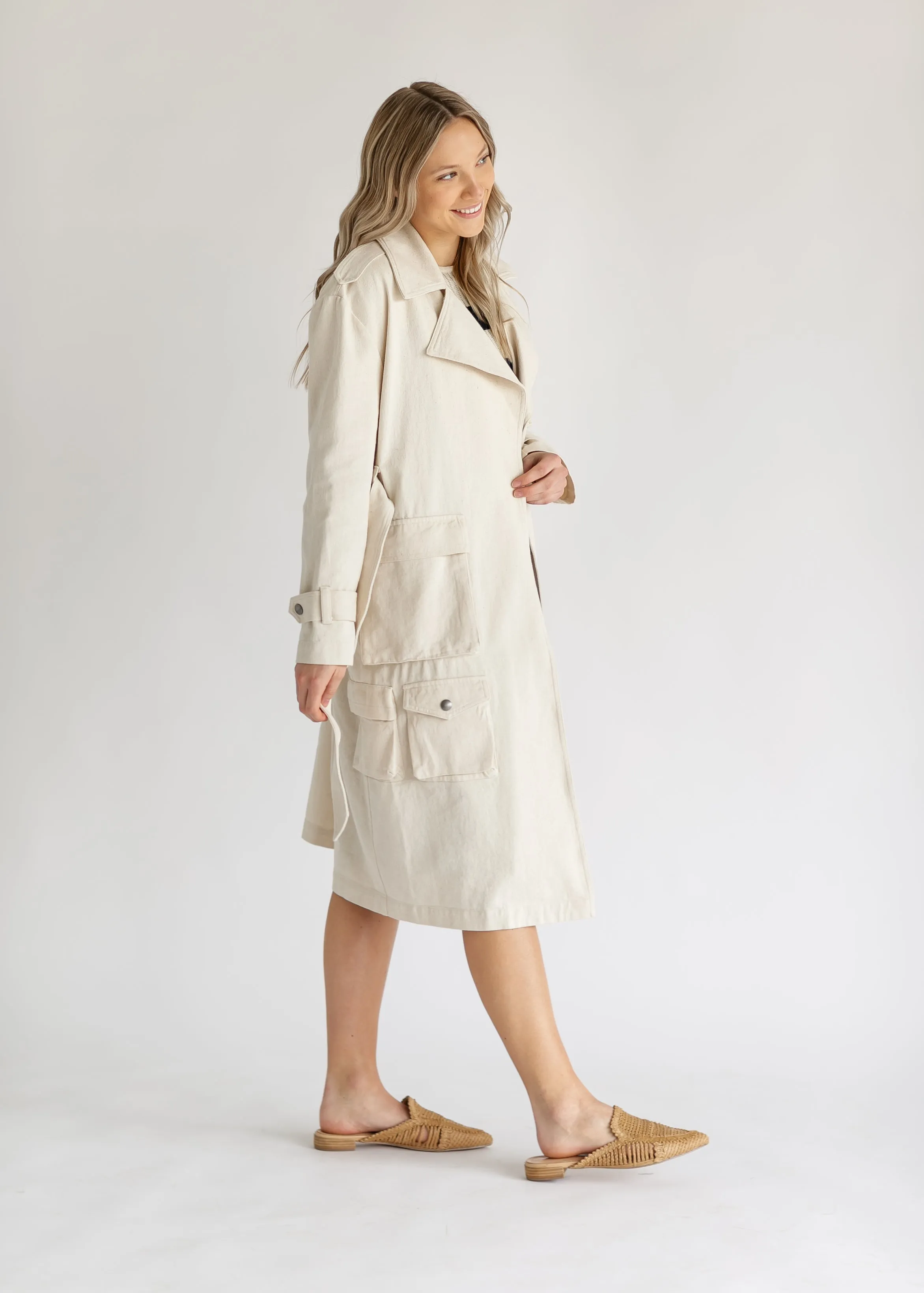 Steve Madden Sunday Trench Coat - FINAL SALE