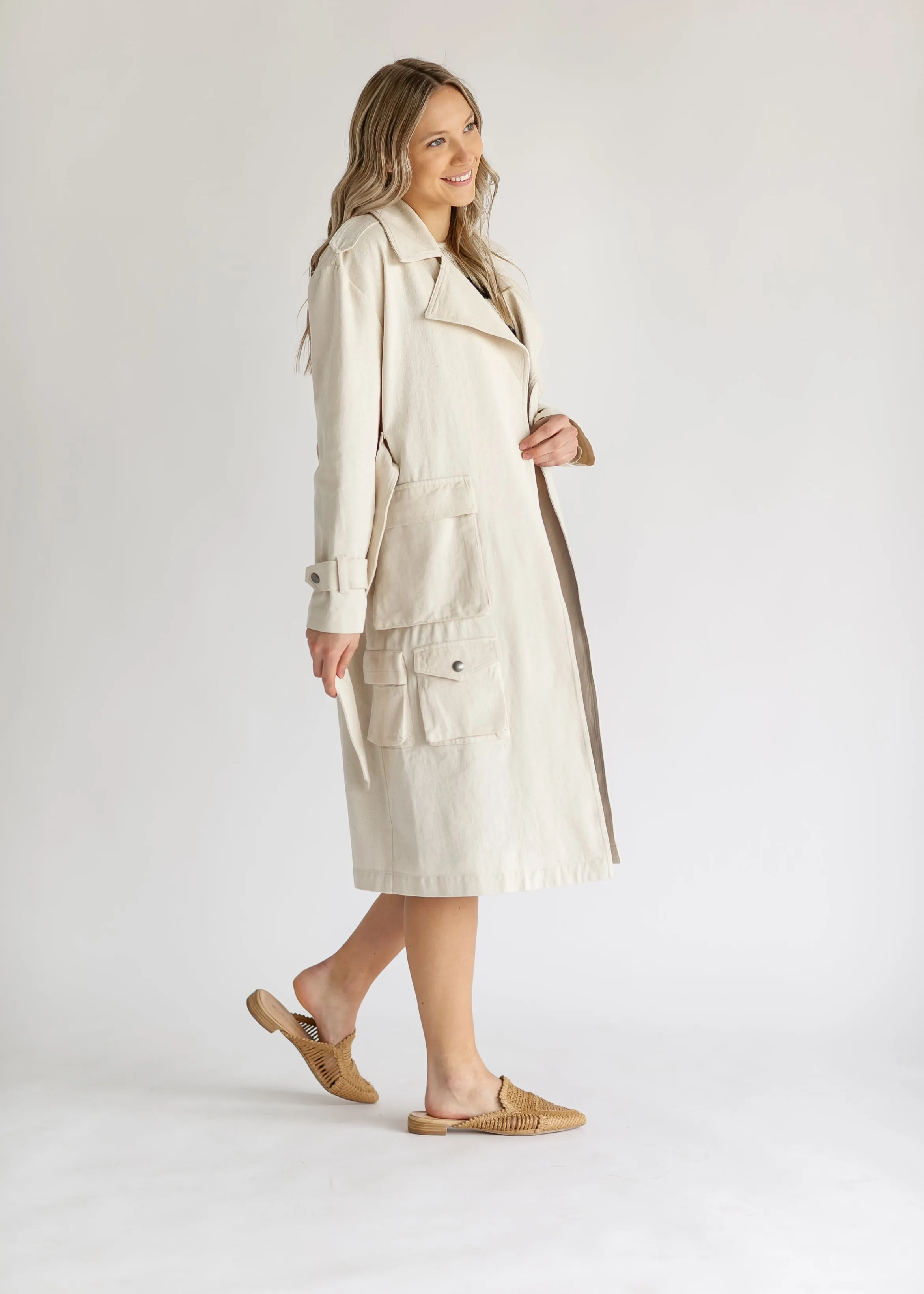 Steve Madden Sunday Trench Coat - FINAL SALE