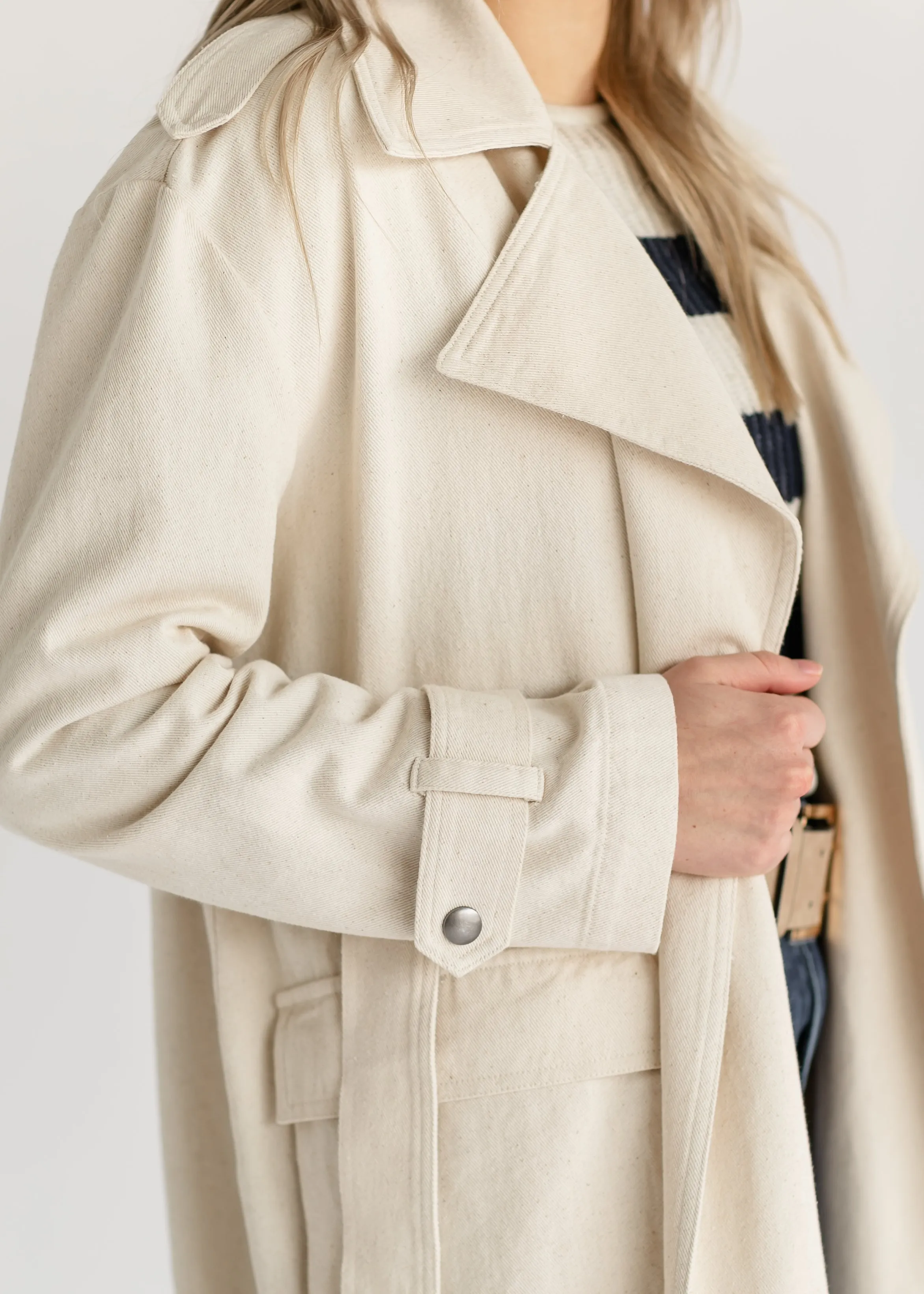 Steve Madden Sunday Trench Coat - FINAL SALE