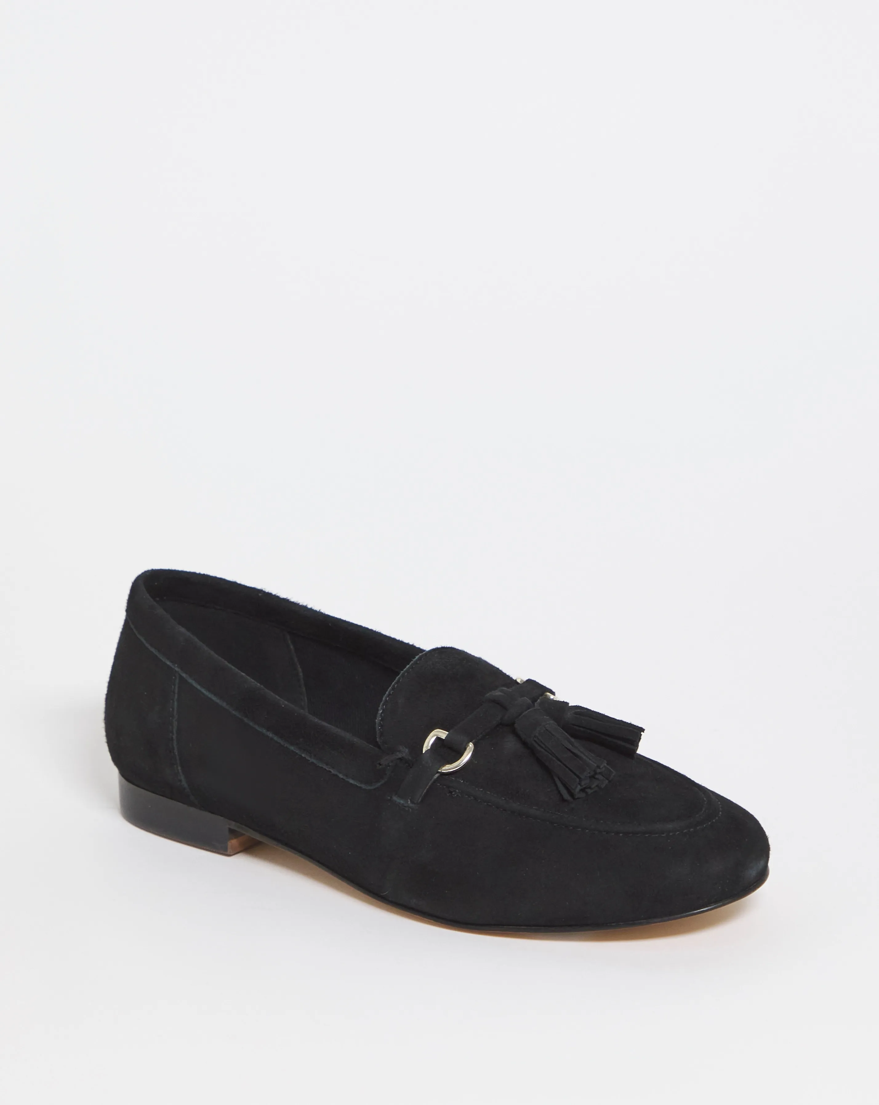 Suede Tassle Loafer E Fit