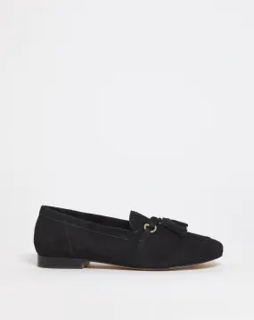 Suede Tassle Loafer E Fit