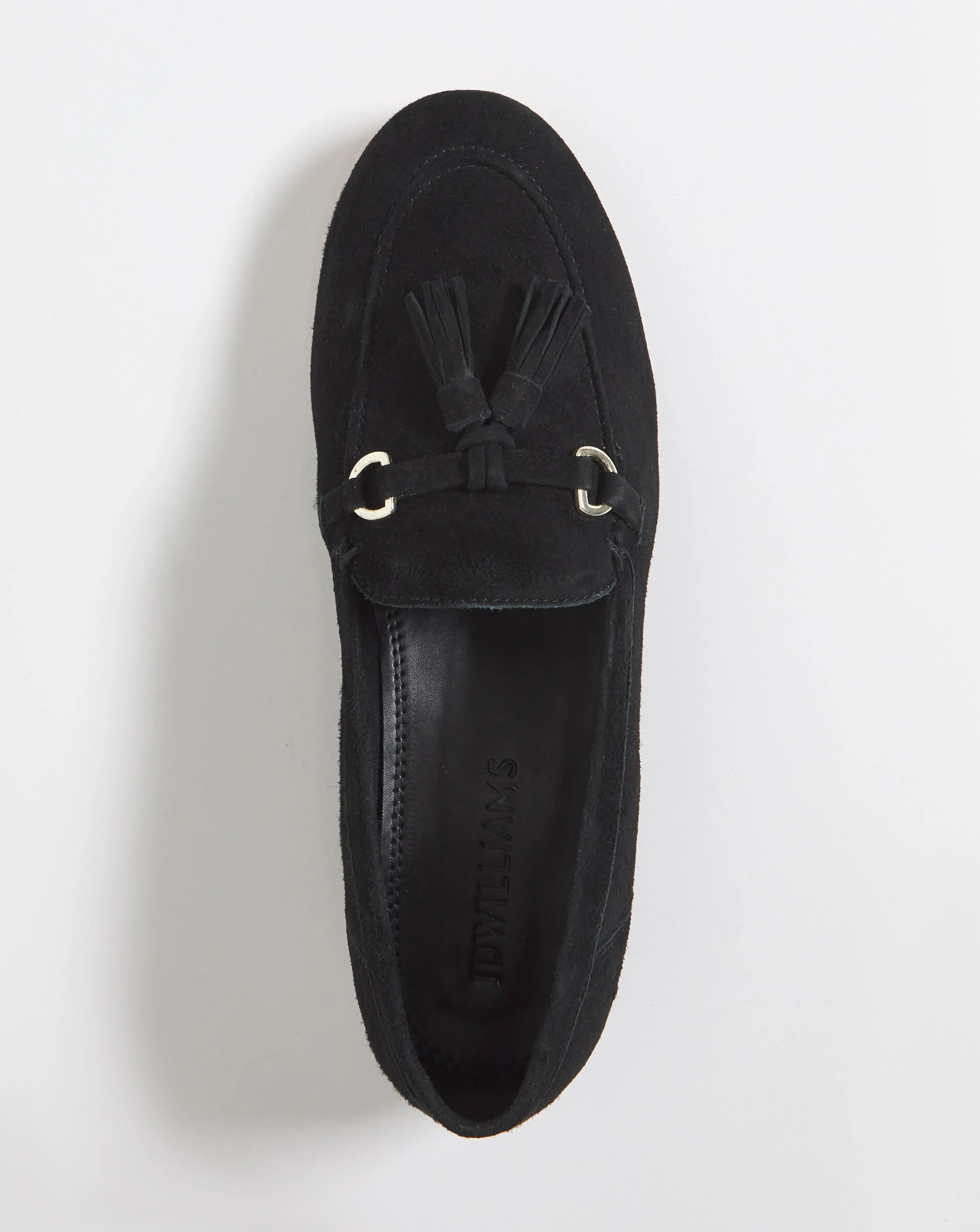 Suede Tassle Loafer E Fit