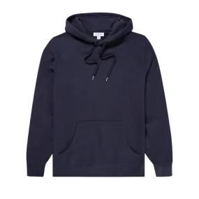 Sunspel   Loopback Hoody Navy