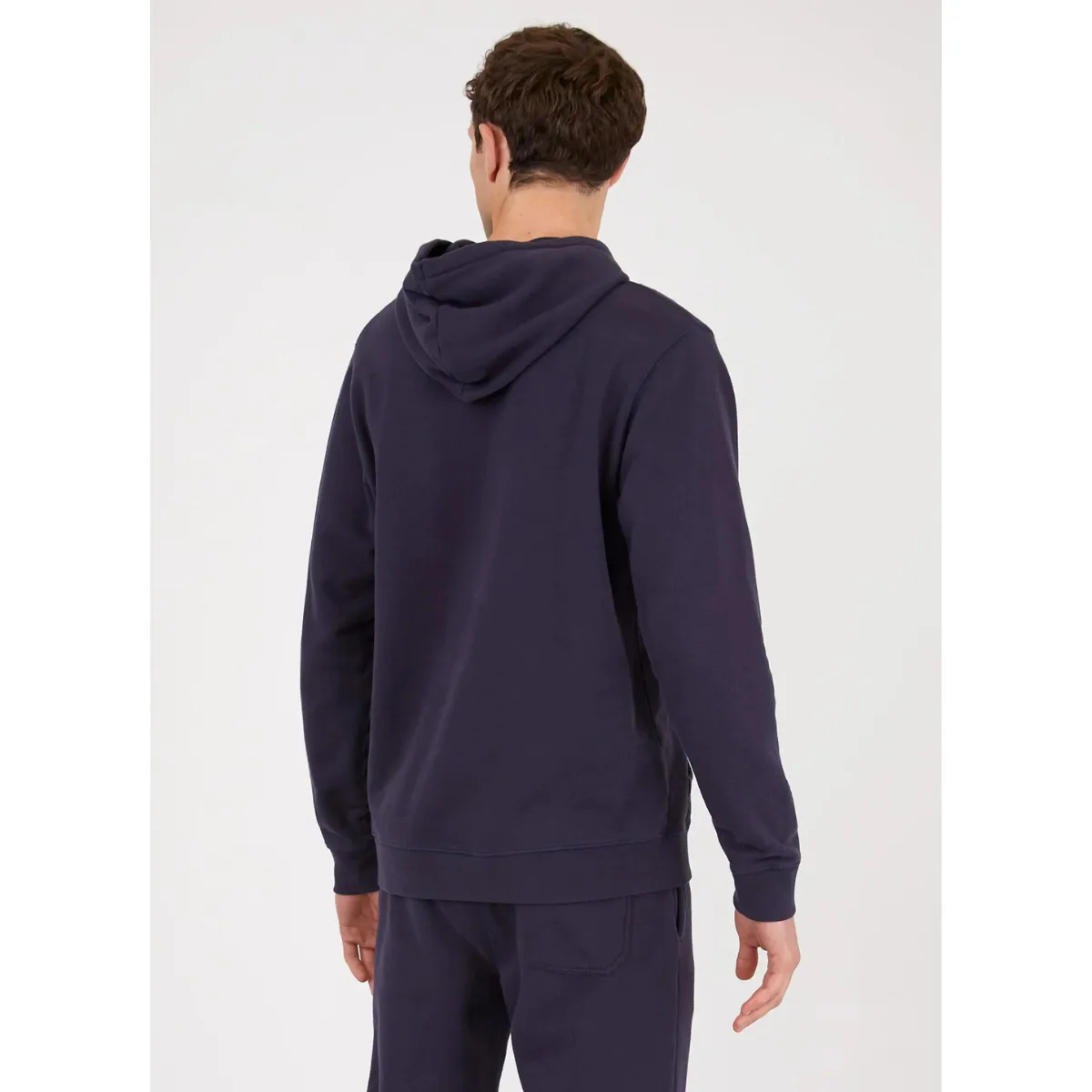 Sunspel   Loopback Hoody Navy