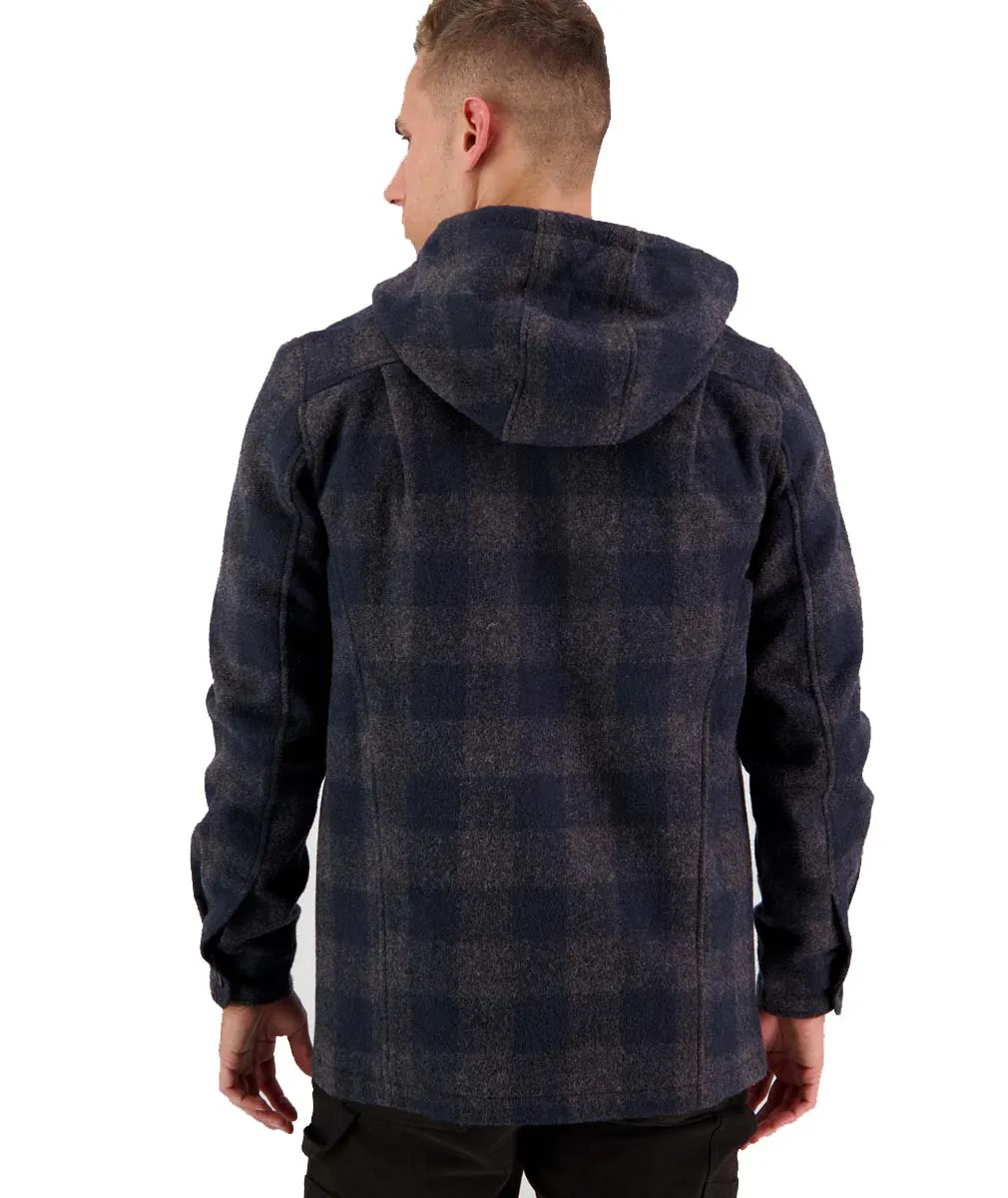 Swanndri Hudson Hoody Coal Check