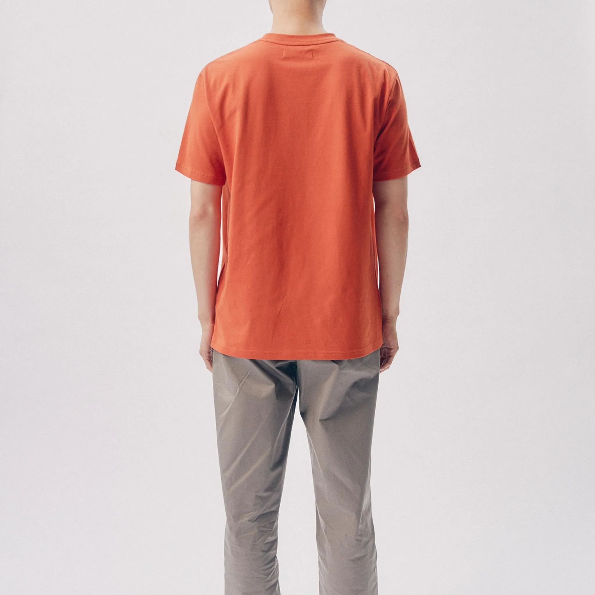 Tee Library OR Pocket Tee Orange