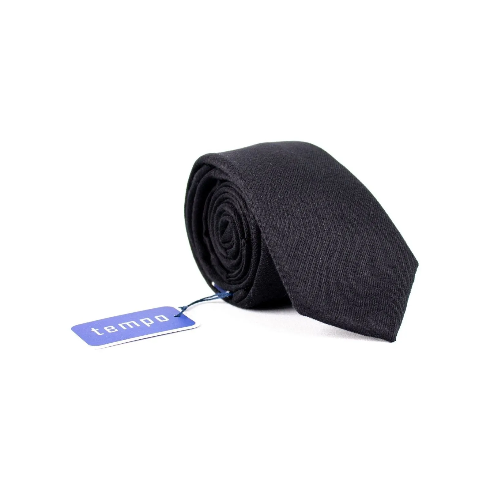 Tempo Microfiber Textured Solid Tie