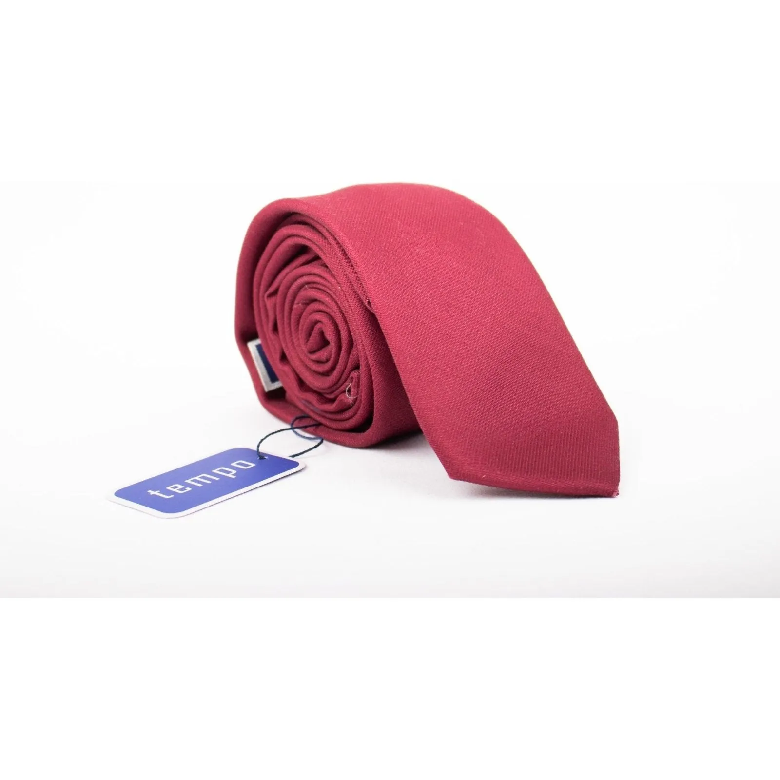 Tempo Microfiber Textured Solid Tie