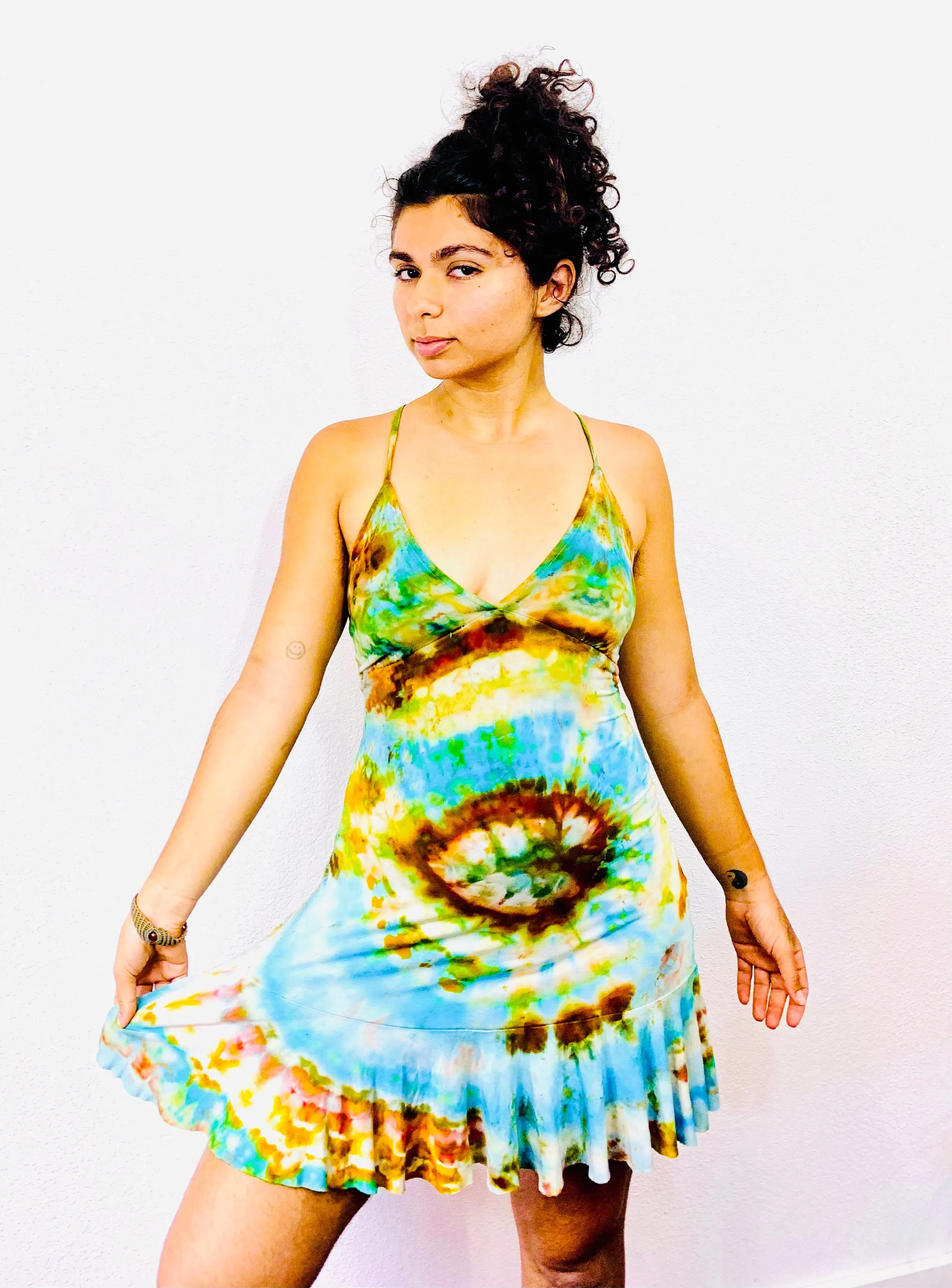 Tie Dye Flirty Dress