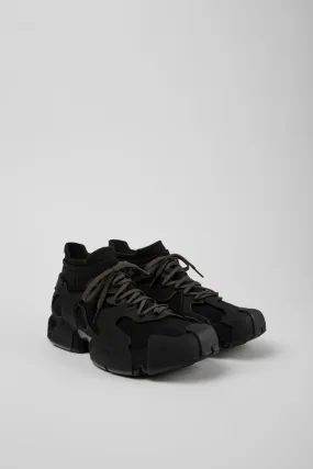 Tossu Black Caged Sneakers