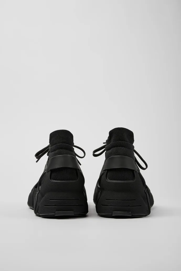 Tossu Black Caged Sneakers