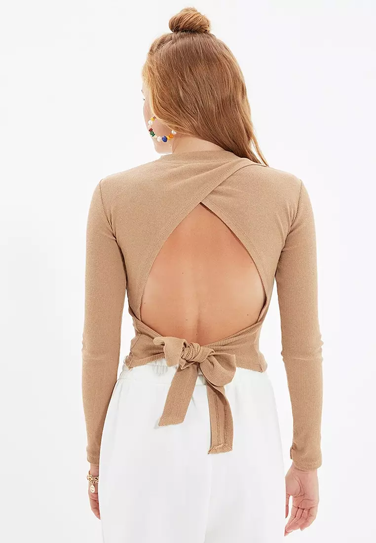 Trendyol Camel Blouse