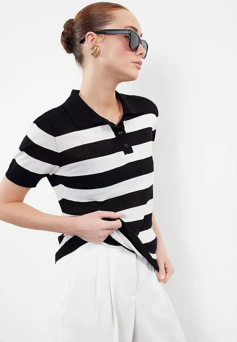 Trendyol Striped Polo Shirt