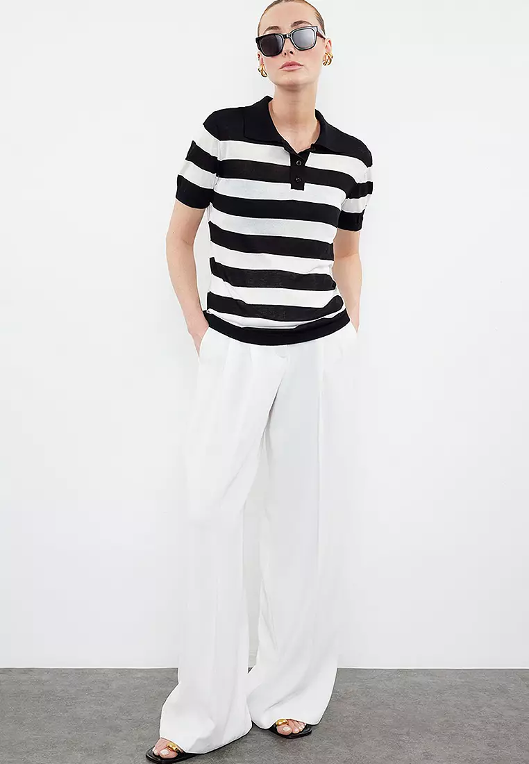 Trendyol Striped Polo Shirt