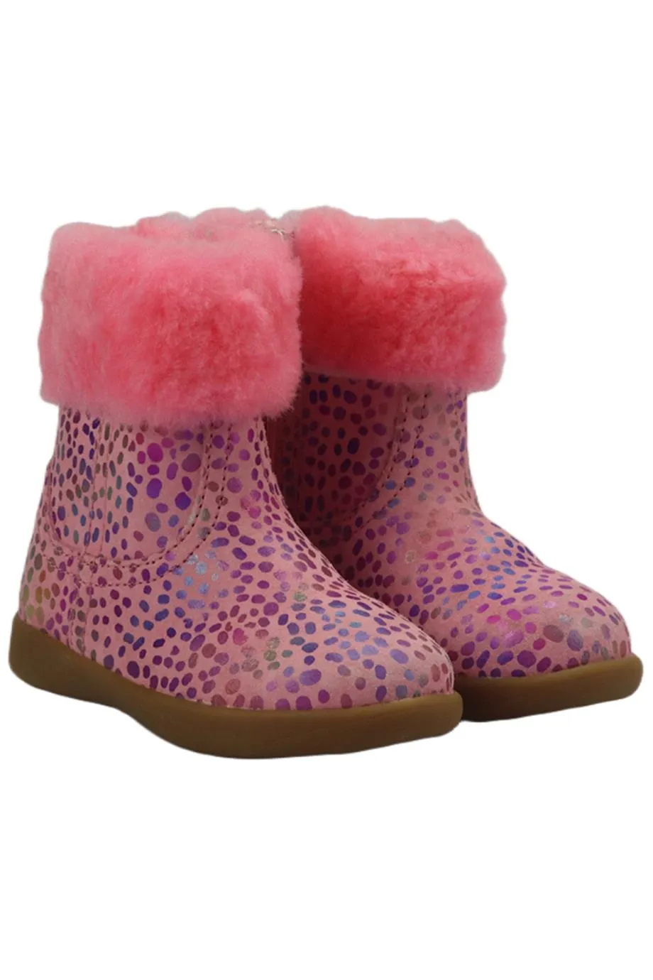 UGG AUSTRALIA BABY GIRLS SUEDE BOOTS EU 22 UK 5