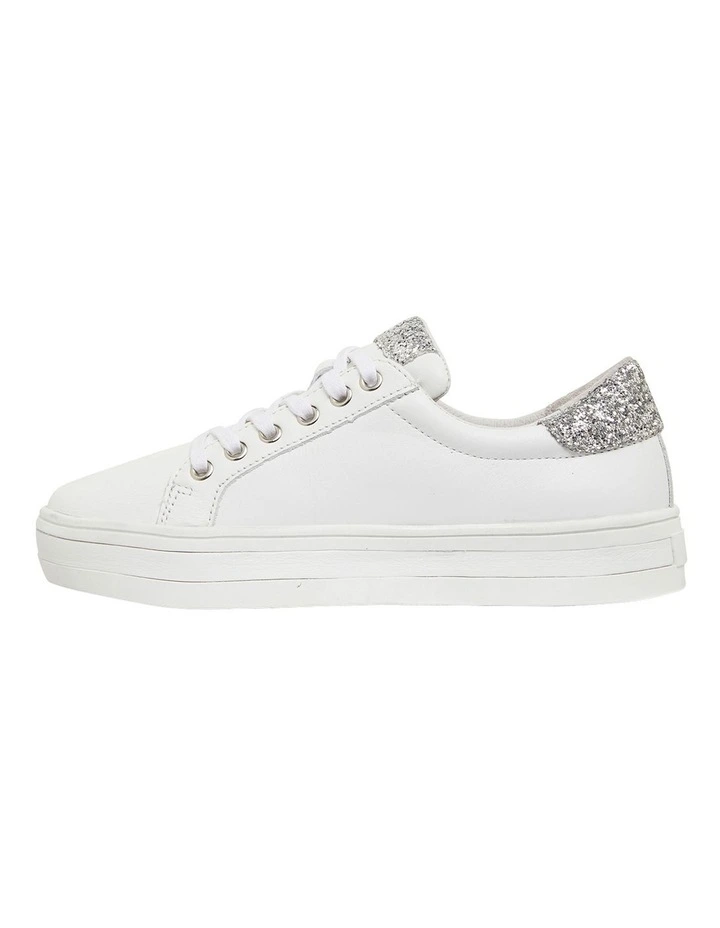 Ultra White/Glitter Sneakers