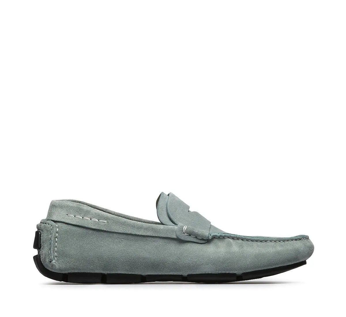 Velour loafer