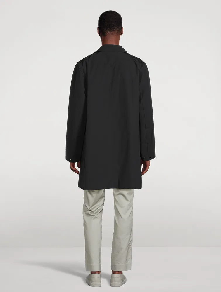 VINCE Cotton And Nylon Car Coat