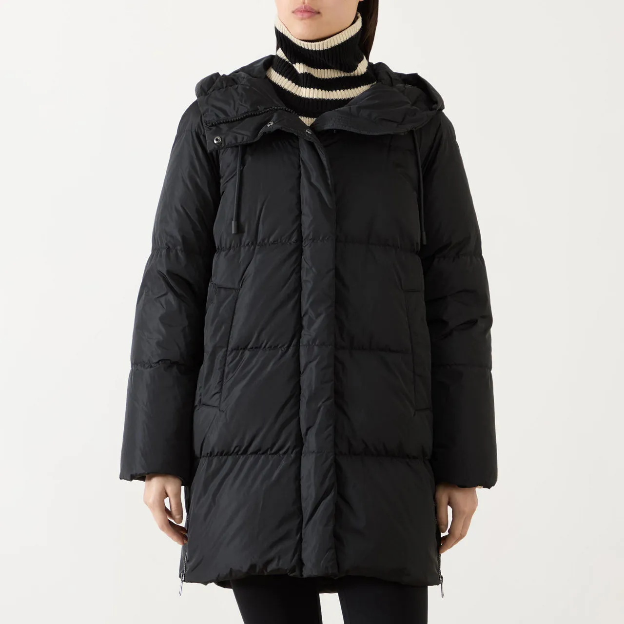 WEEKEND MAX MARA Newbembo Puffer Coat - Black