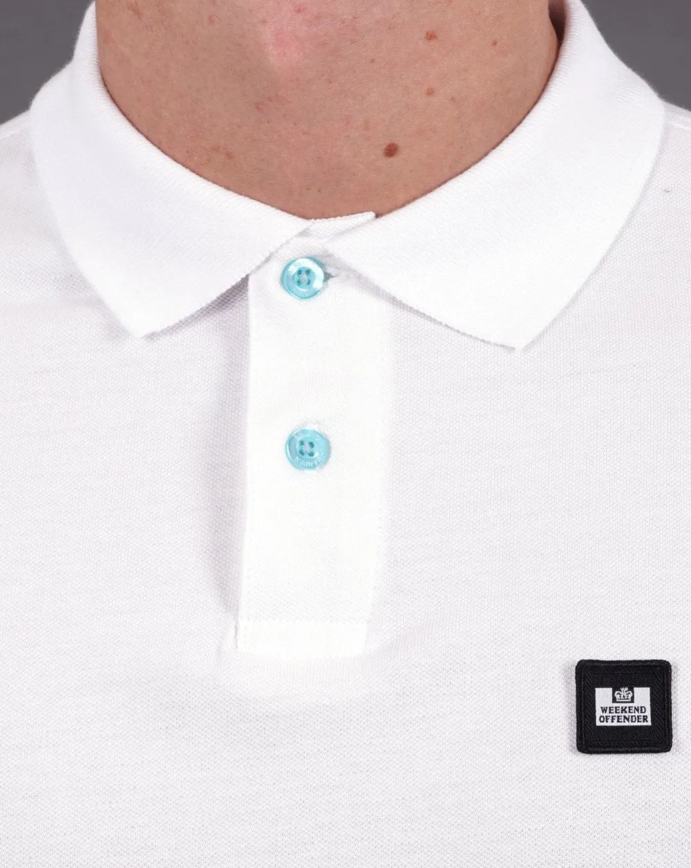 Weekend Offender Polo Shirt White