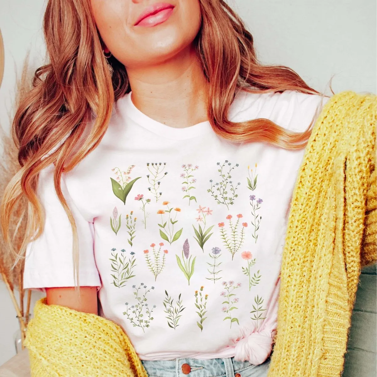 Wildflower Collage Tee