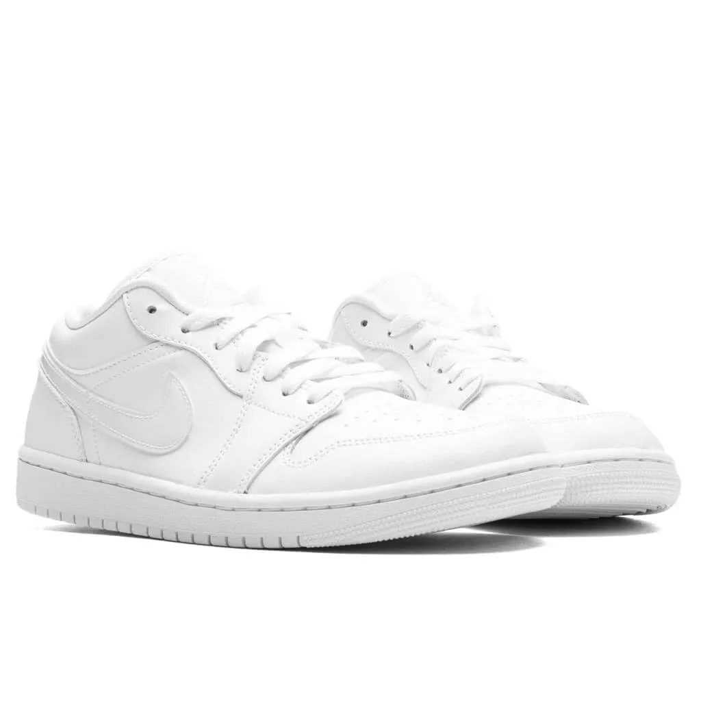 Women's Air Jordan 1 Low - Triple White